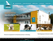 Tablet Screenshot of kleintierzentrum-erdweg.de